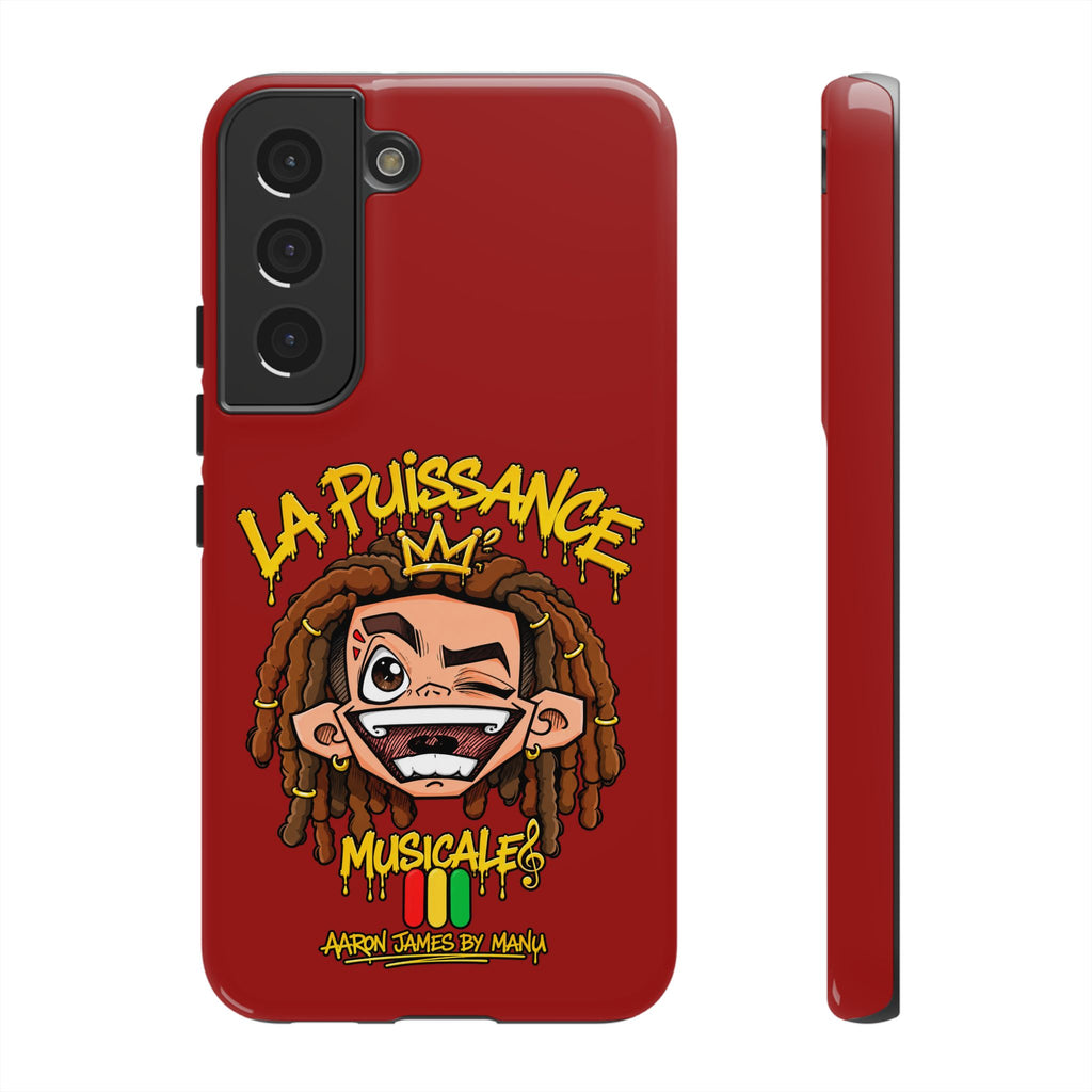 Coque Samsung Rasta King – Rouge | La Puissance Musicale