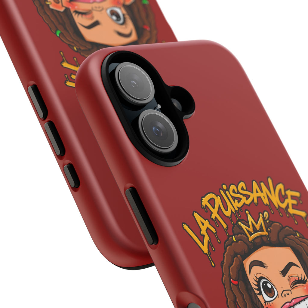Coque Rasta Queen – Rouge | La Puissance Musicale