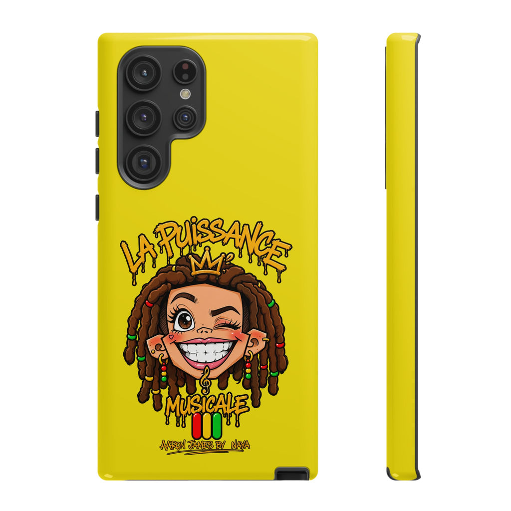 Coque Samsung Rasta Queen – Jaune | La Puissance Musicale – vue 21