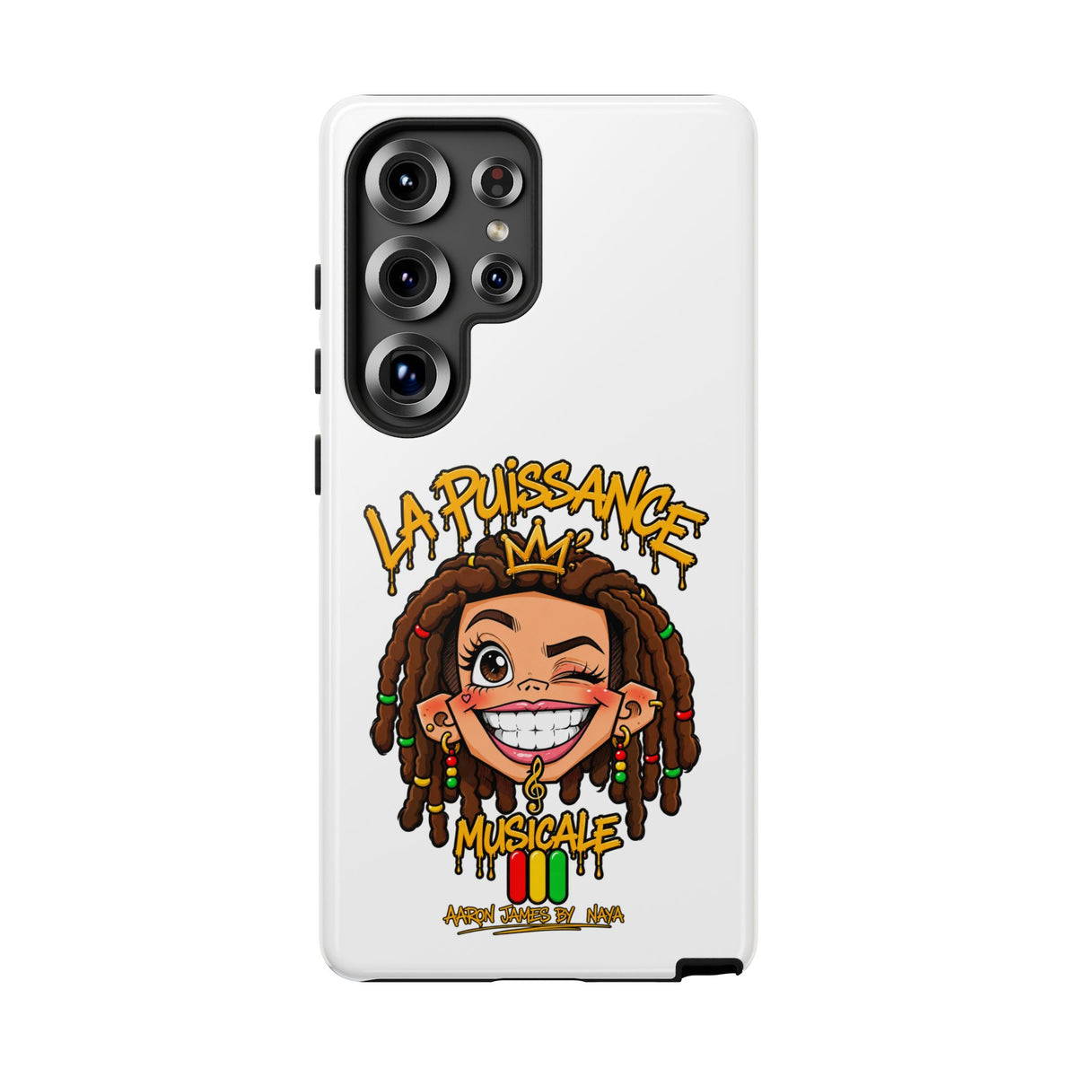 Coque Samsung Rasta Queen – Blanc | La Puissance Musicale – vue 39