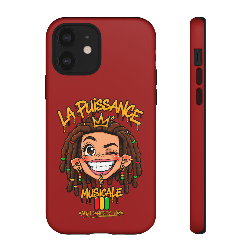Coque Rasta Queen – Rouge | La Puissance Musicale