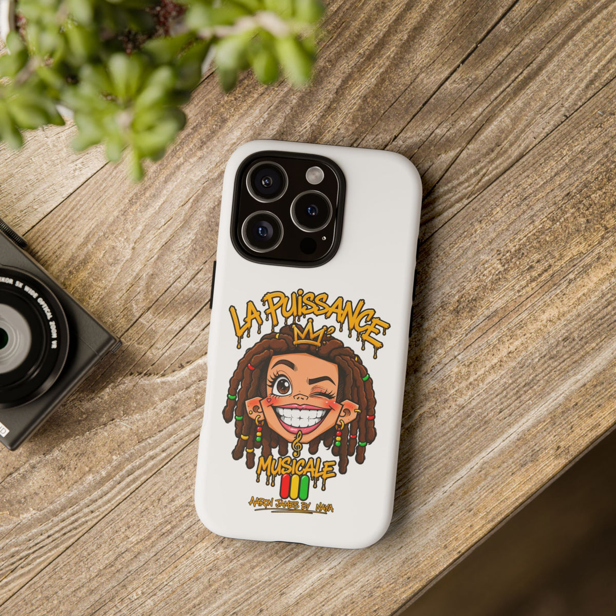 Coque Rasta Queen – Blanc | La Puissance Musicale