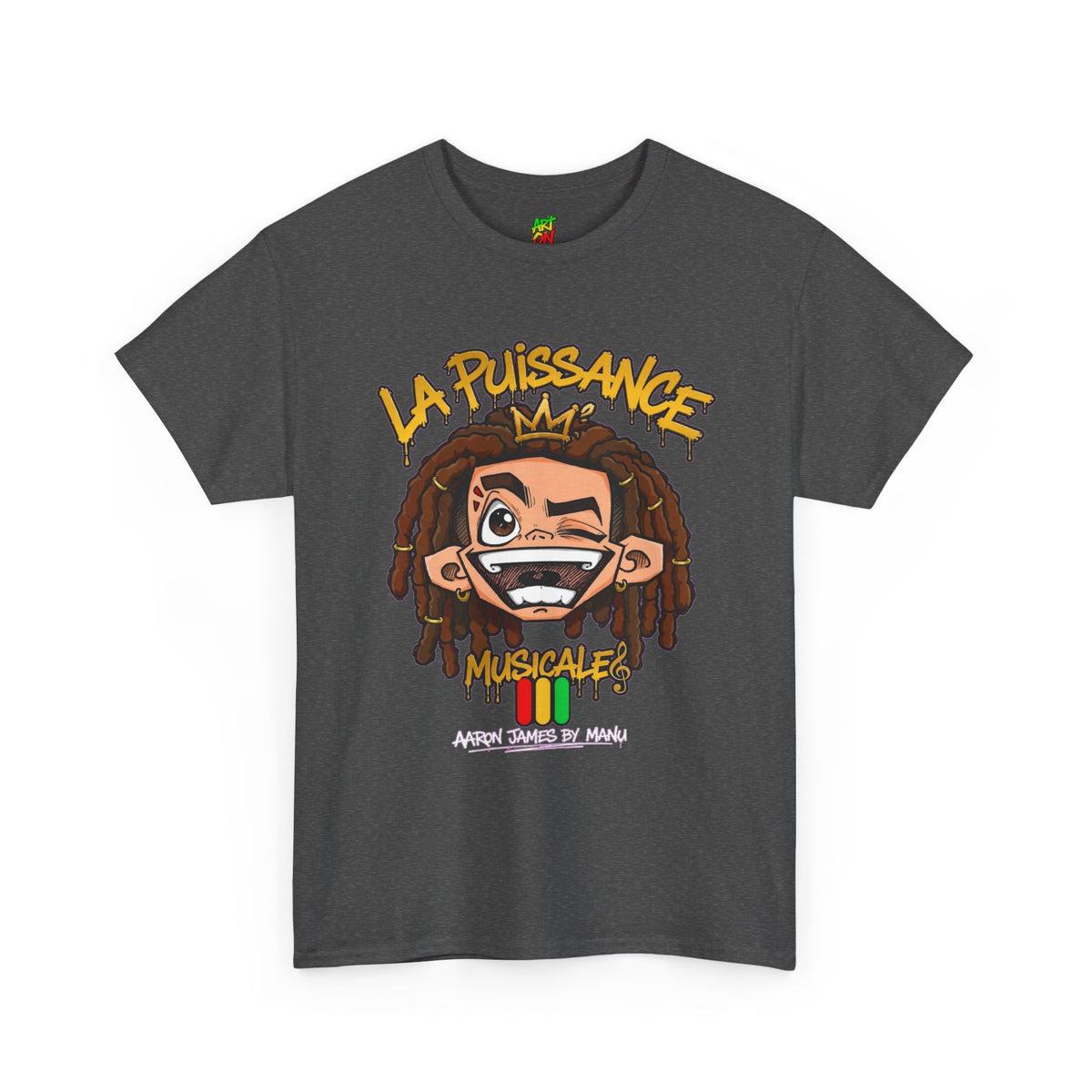 La Puissance Musicale Dreadlock Graphic Tee