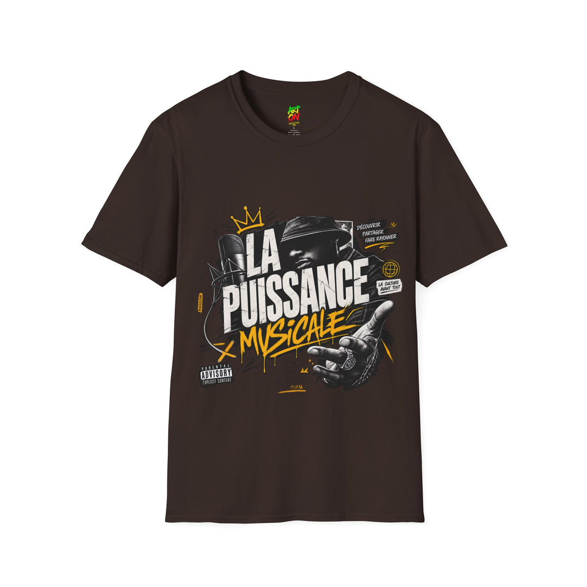 T-Shirt La Puissance Musicale Rap