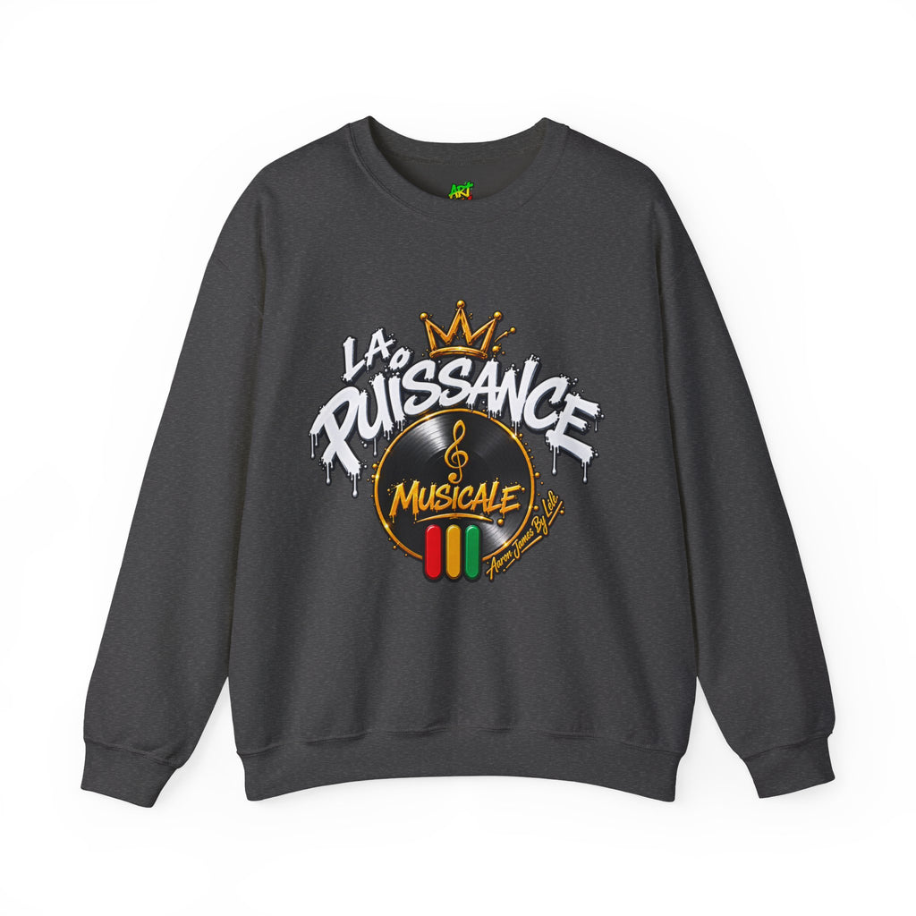 Sweat à col rond La Puissance Musicale