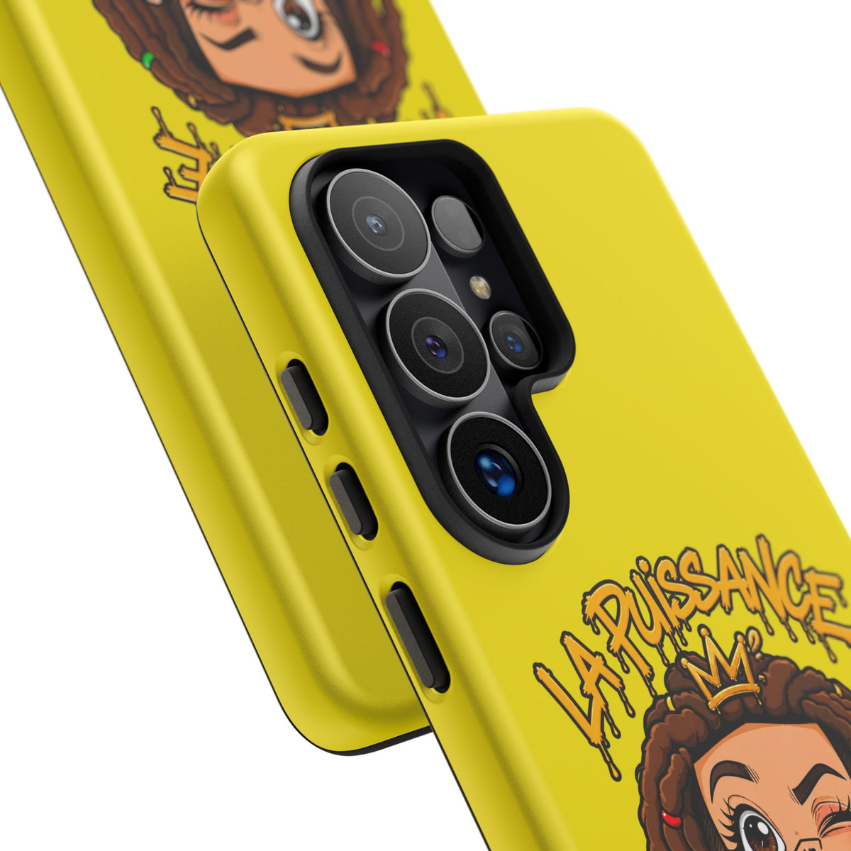 Coque Samsung Rasta Queen – Jaune | La Puissance Musicale