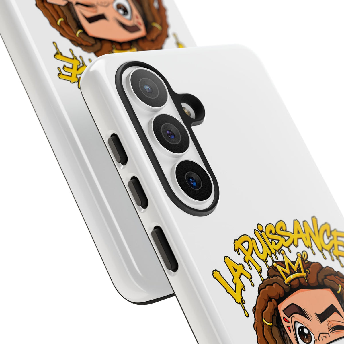 Coque Samsung Rasta King – Blanc | La Puissance Musicale