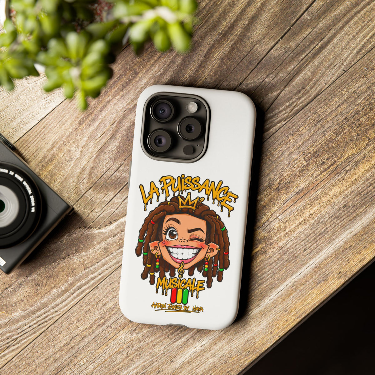 Coque Rasta Queen – Blanc | La Puissance Musicale