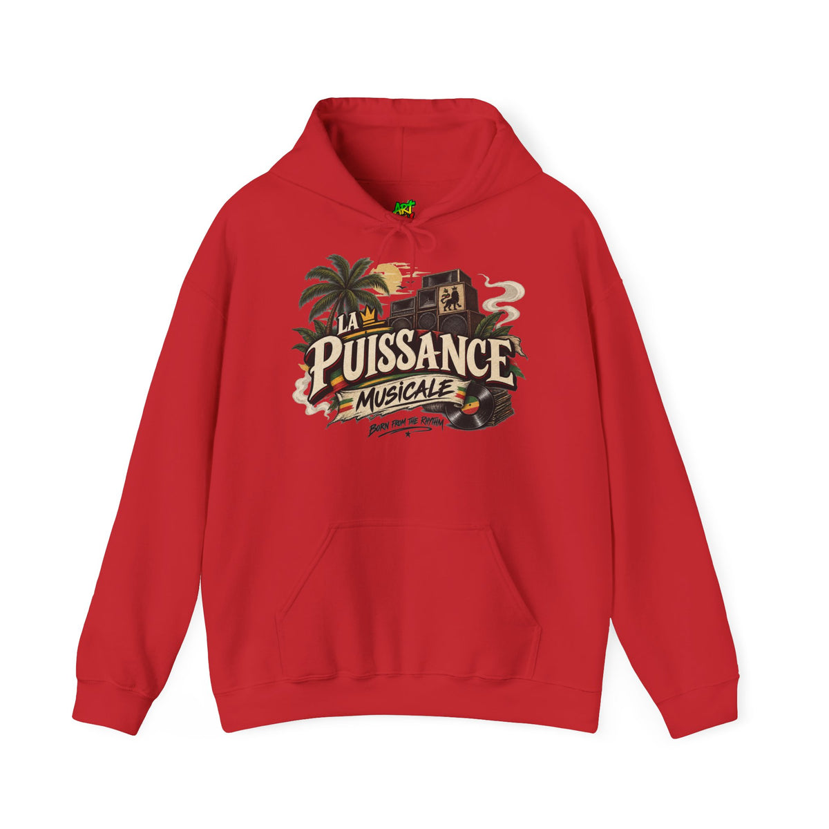 La Puissance Musicale Vintage Hoodie
