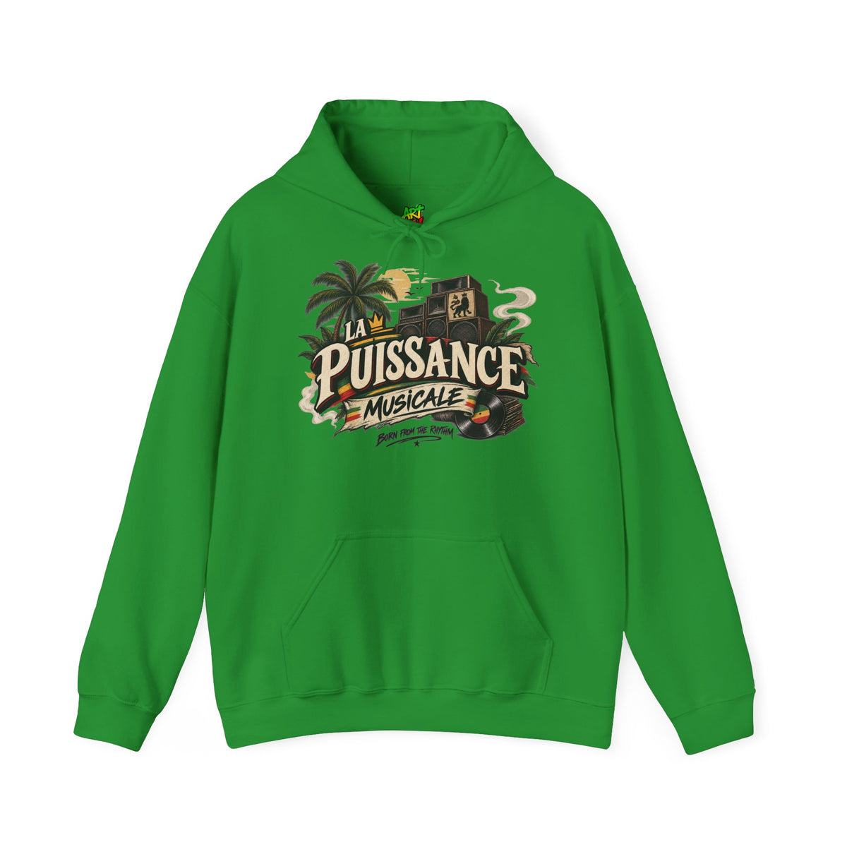 La Puissance Musicale Vintage Hoodie