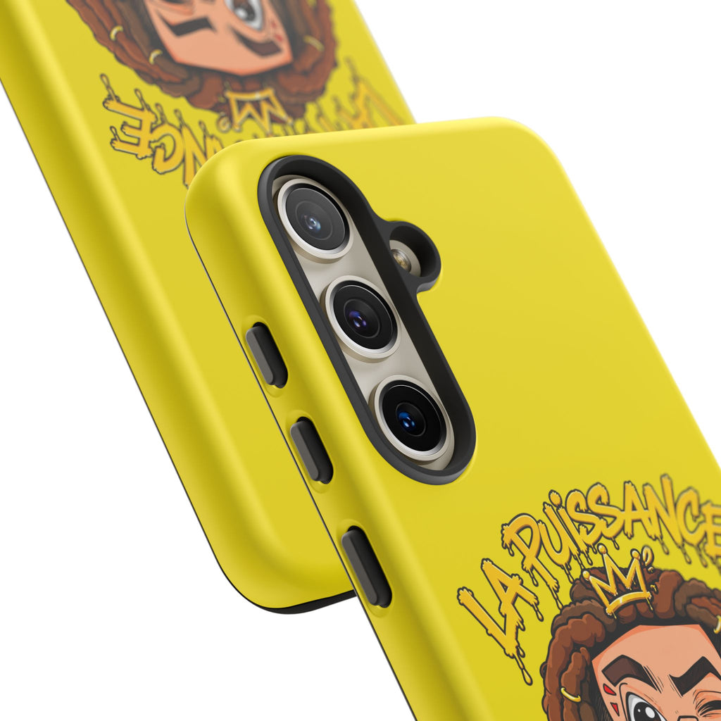 Coque Samsung Rasta King – Jaune | La Puissance Musicale