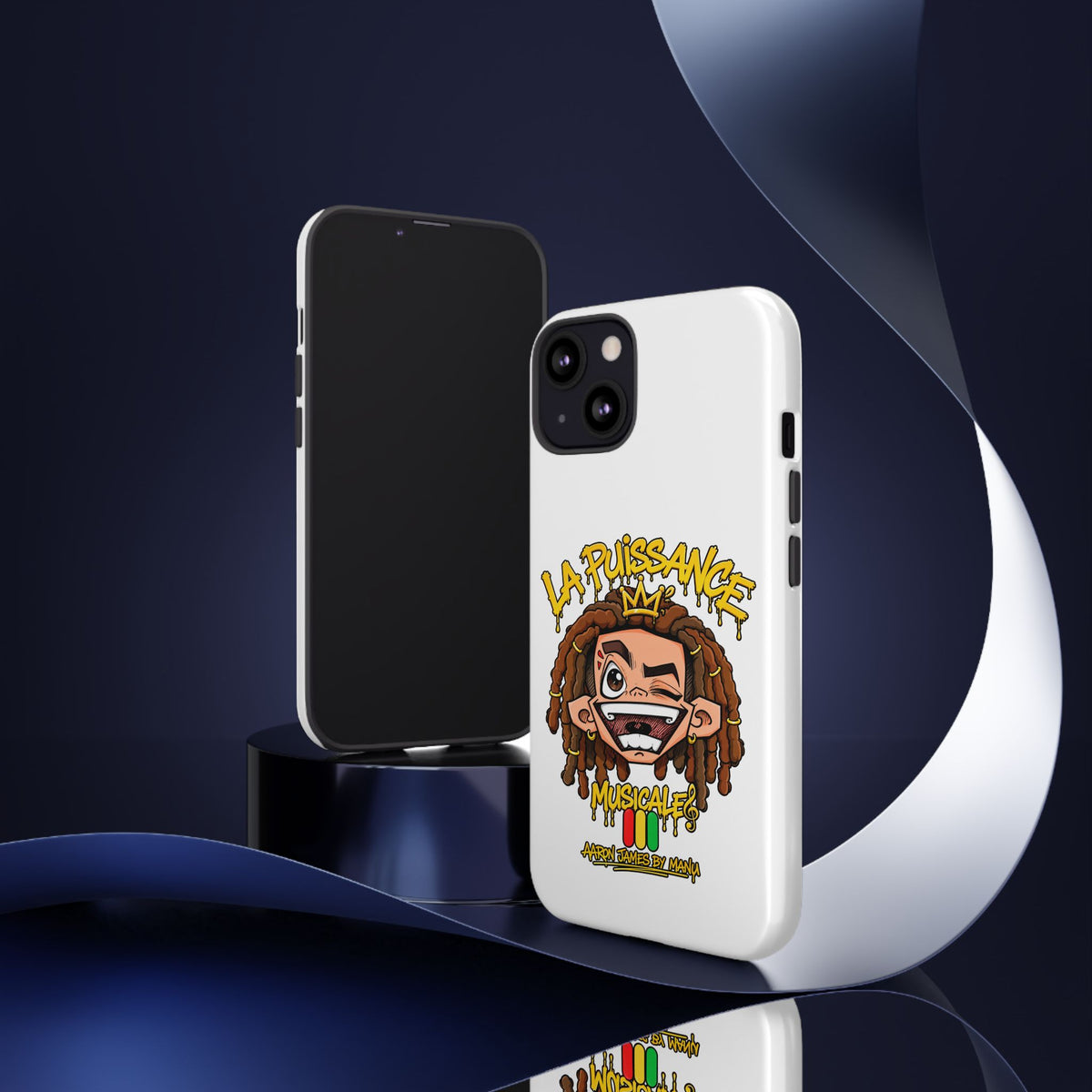 Coque Rasta King – Blanc | La Puissance Musicale