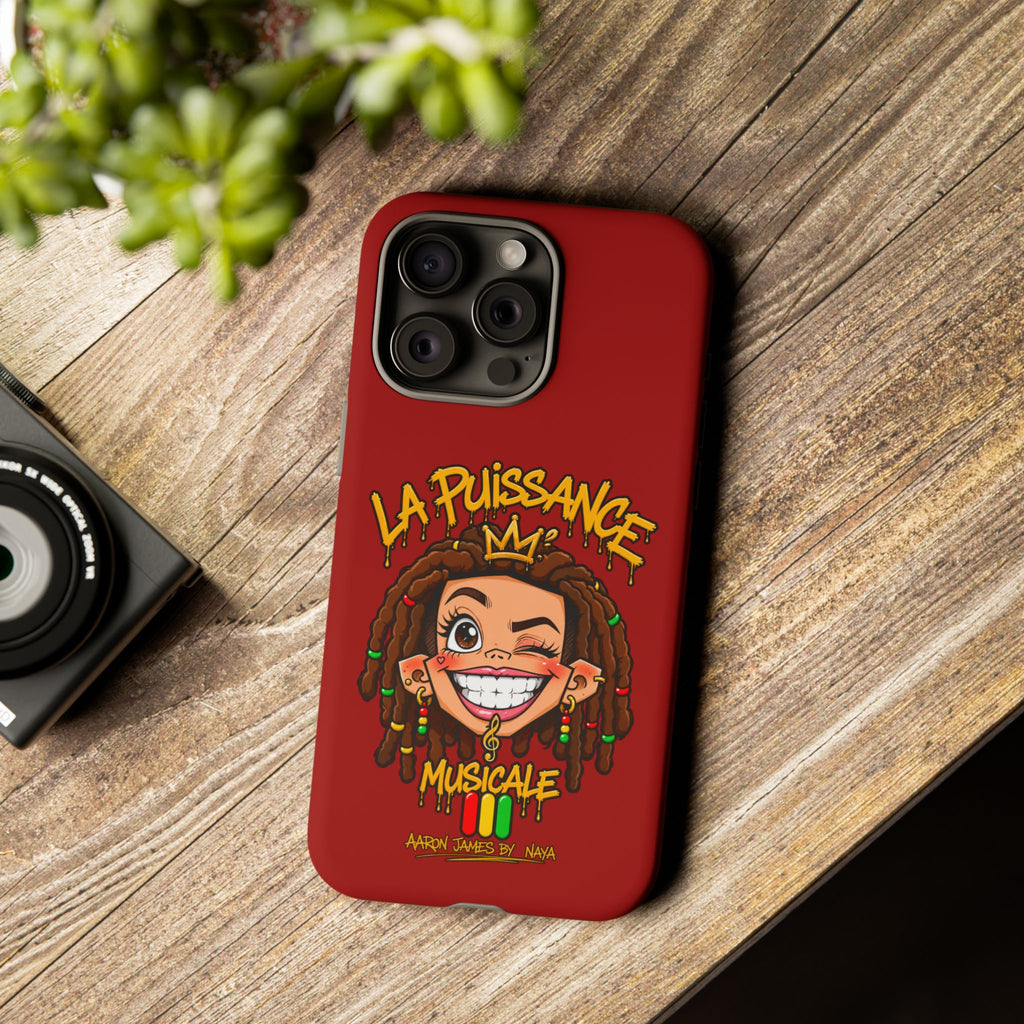 Coque Rasta Queen – Rouge | La Puissance Musicale