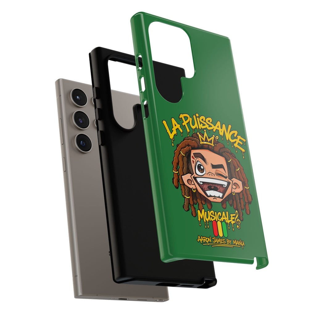 Coque Samsung Rasta King – Vert | La Puissance Musicale