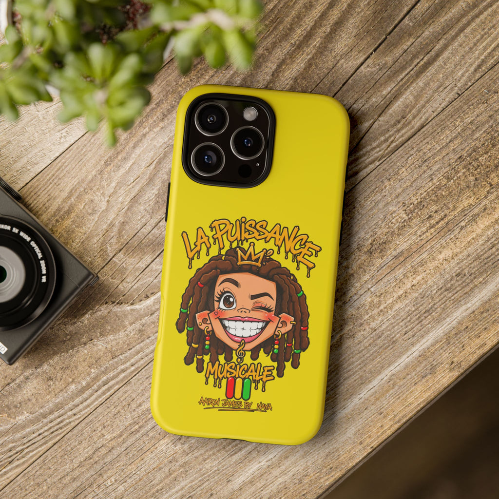 Coque Rasta Queen – Jaune | La Puissance Musicale