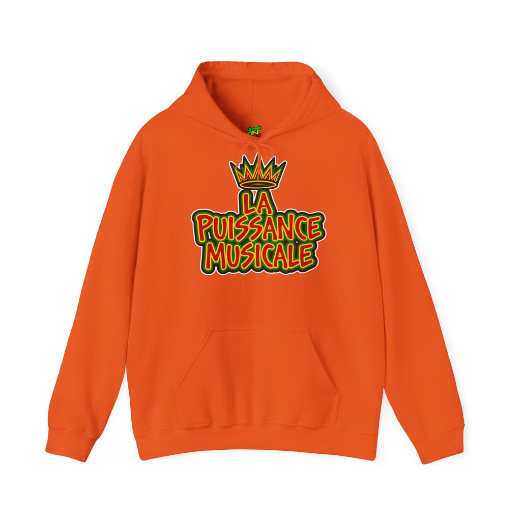 Hoodie La Puissance Musicale Retro