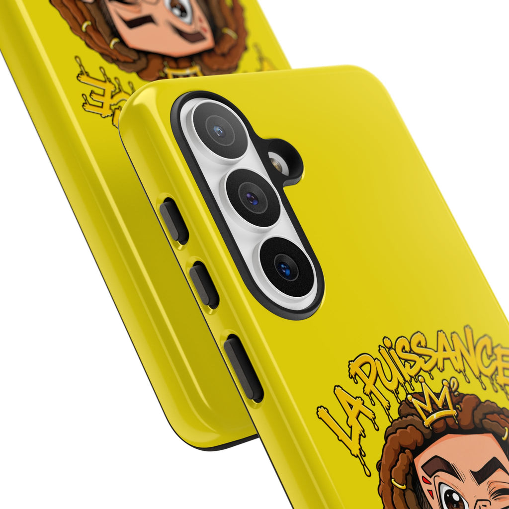 Coque Samsung Rasta King – Jaune | La Puissance Musicale