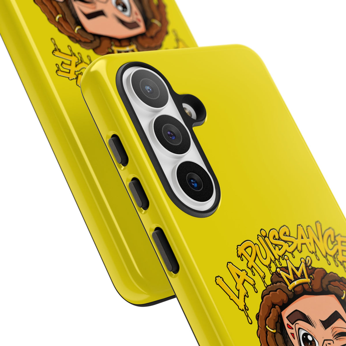 Coque Samsung Rasta King – Jaune | La Puissance Musicale