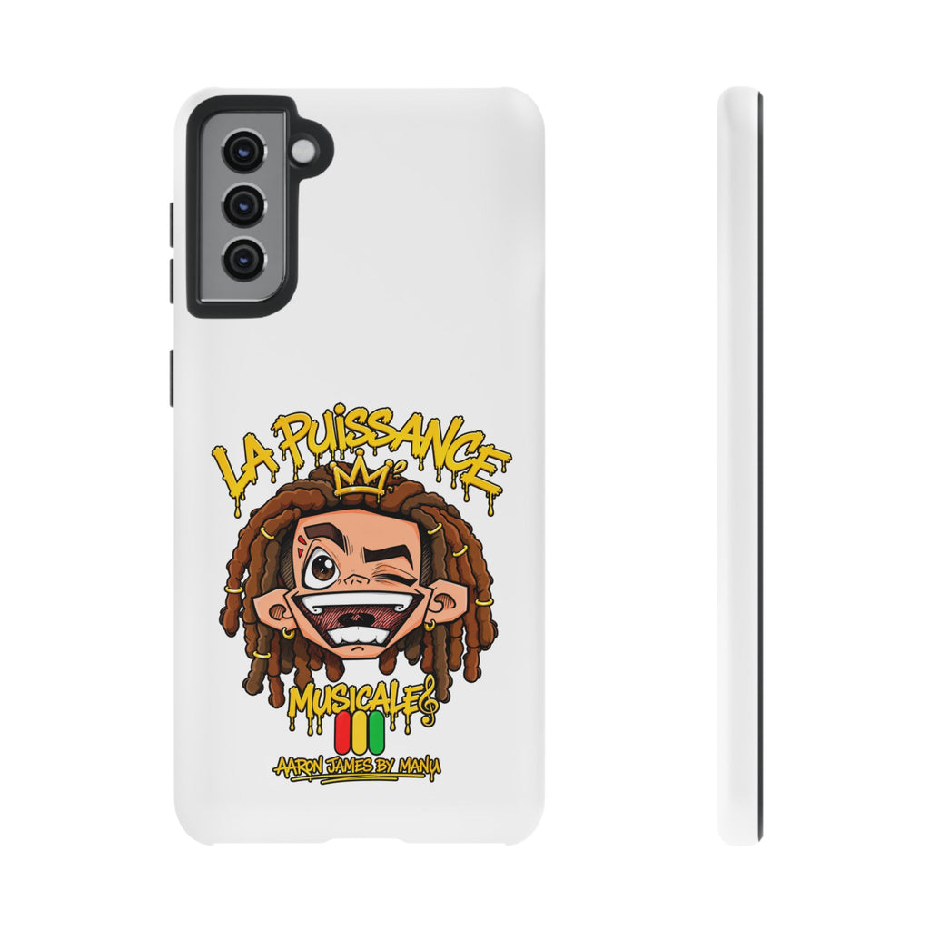 Coque Samsung Rasta King – Blanc | La Puissance Musicale – vue 10