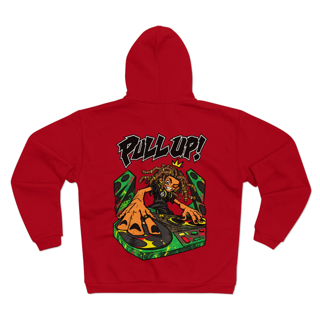 Zip Hoodie DJ Rasta King 'Pull Up!'