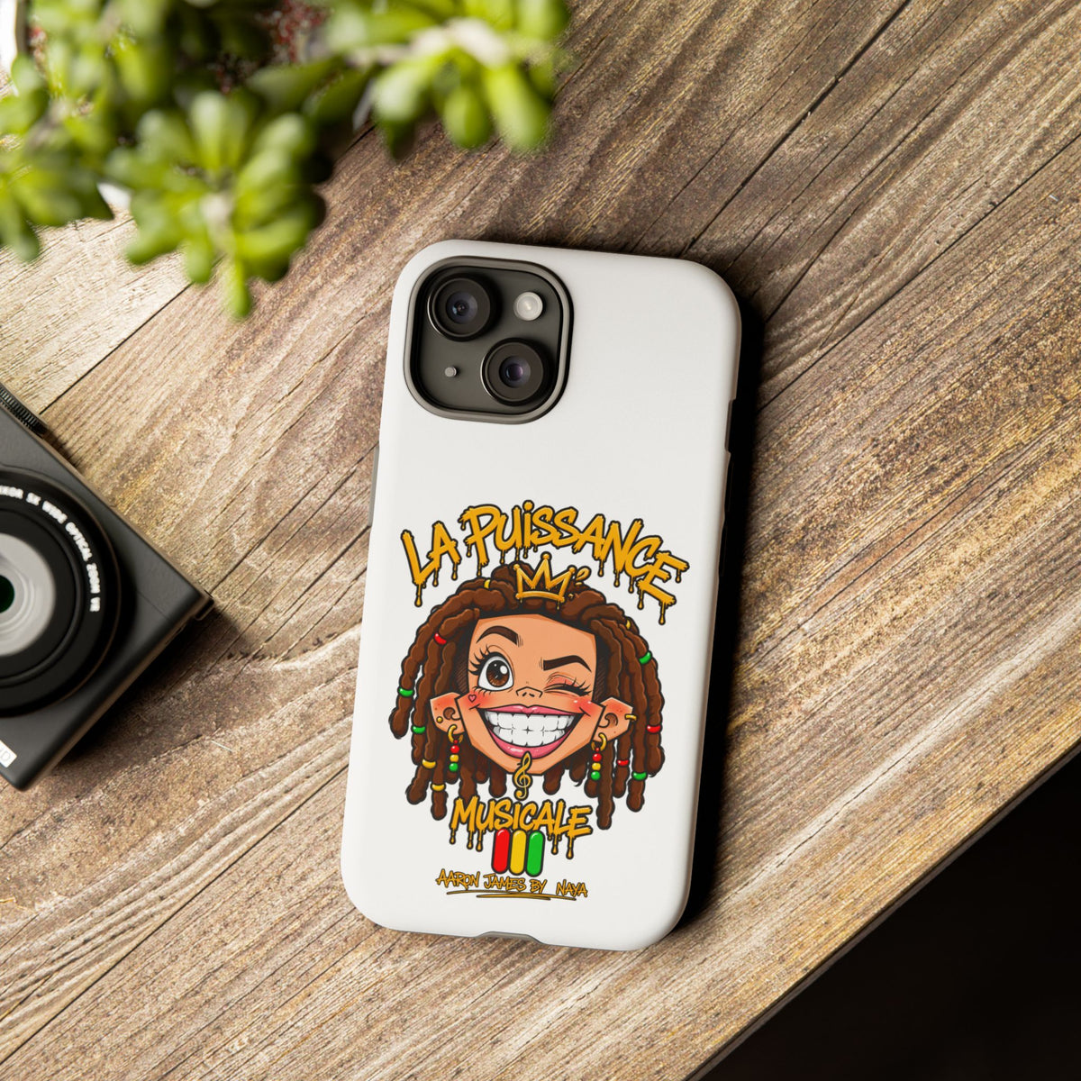 Coque Rasta Queen – Blanc | La Puissance Musicale