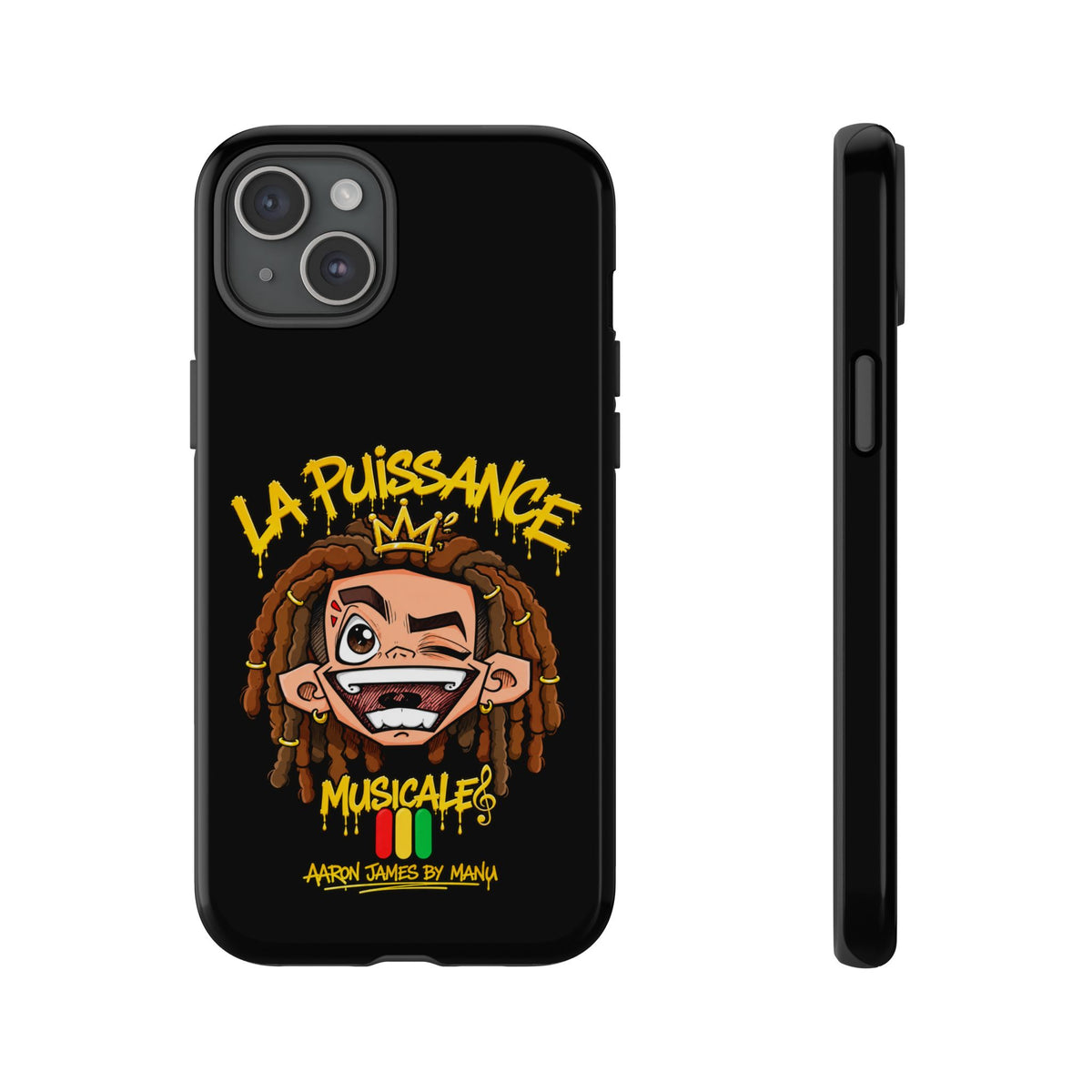 Coque Rasta King – Noir | La Puissance Musicale