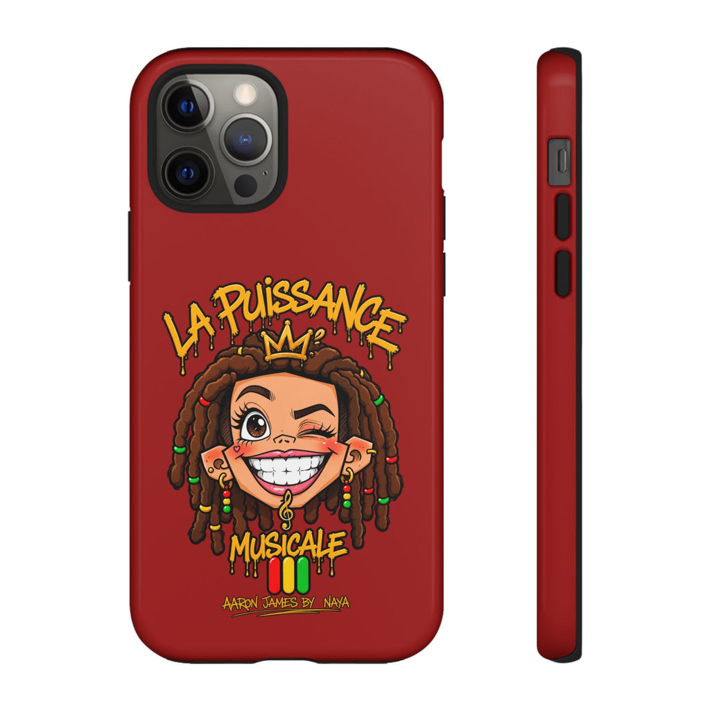 Coque Rasta Queen – Rouge | La Puissance Musicale