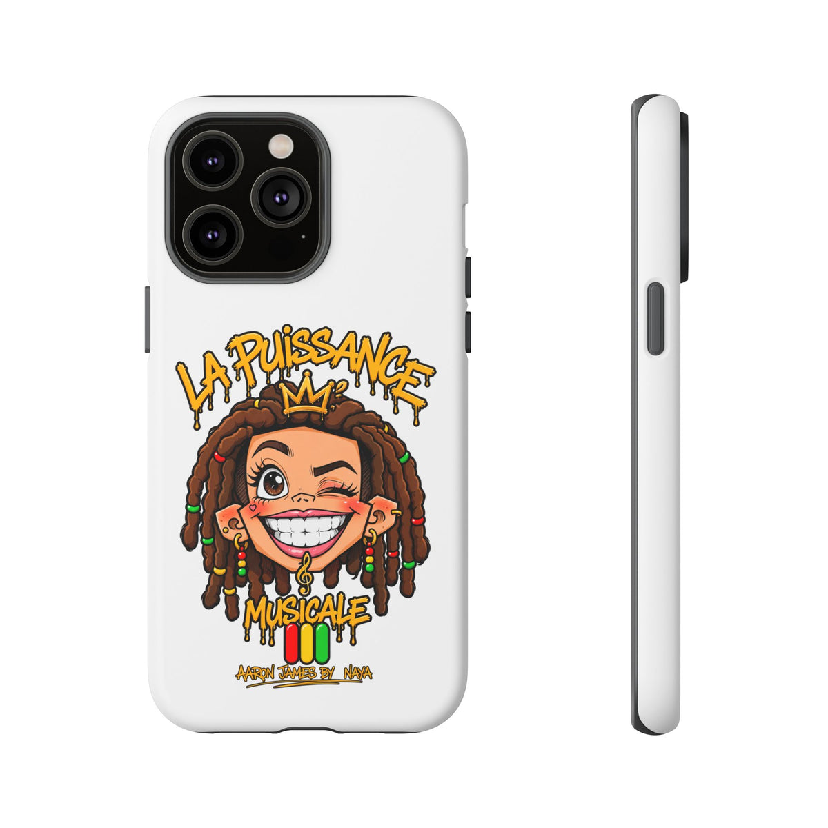 Coque Rasta Queen – Blanc | La Puissance Musicale
