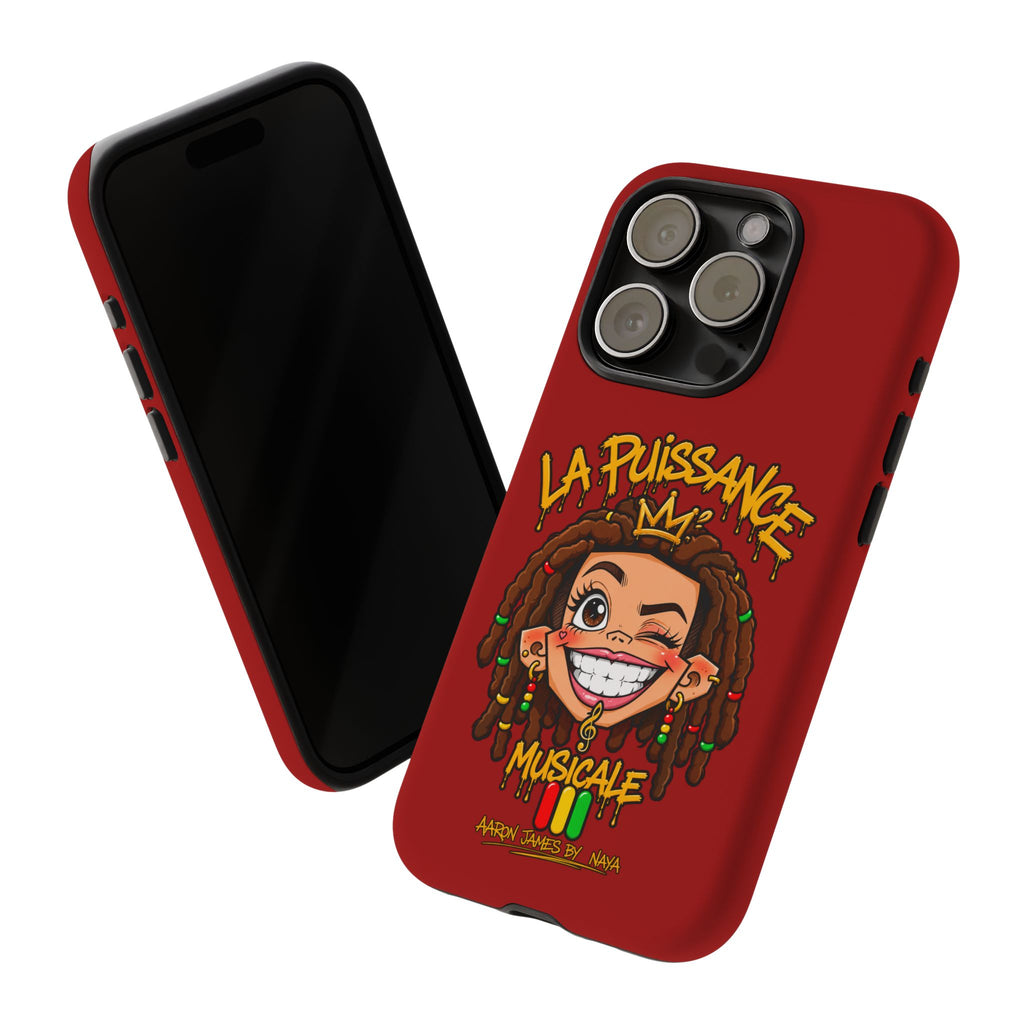 Coque Rasta Queen – Rouge | La Puissance Musicale