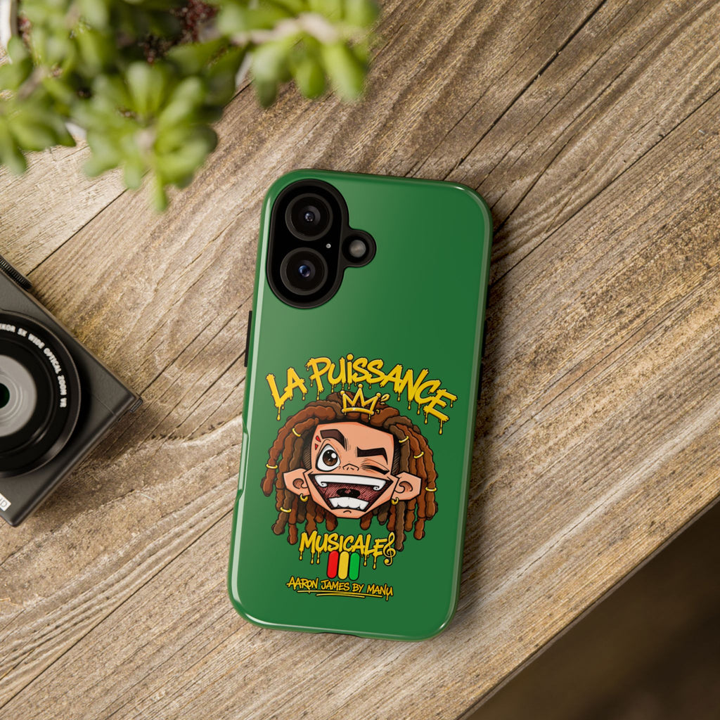 Coque Rasta King – Vert | La Puissance Musicale