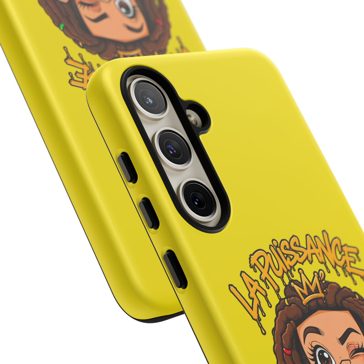 Coque Samsung Rasta Queen – Jaune | La Puissance Musicale