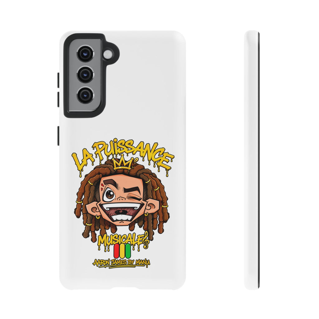 Coque Samsung Rasta King – Blanc | La Puissance Musicale – vue 8