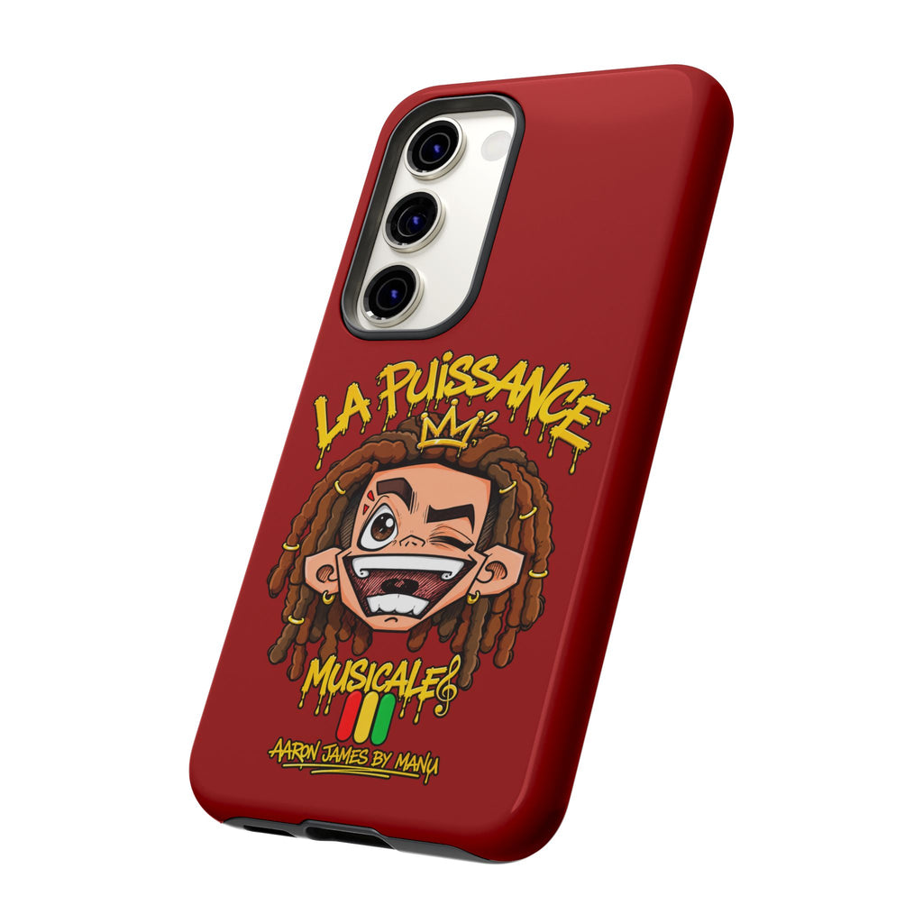 Coque Samsung Rasta King – Rouge | La Puissance Musicale