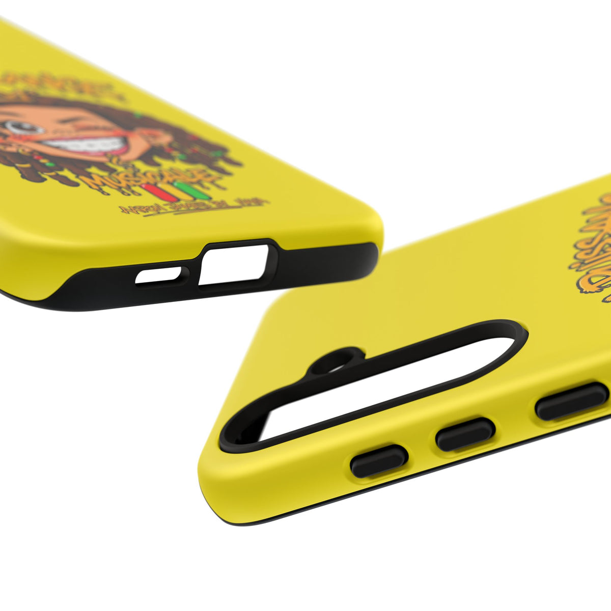 Coque Samsung Rasta Queen – Jaune | La Puissance Musicale