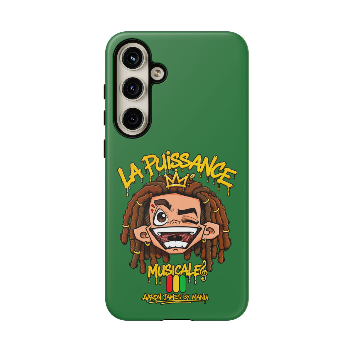 Coque Samsung Rasta King – Vert | La Puissance Musicale – vue 32