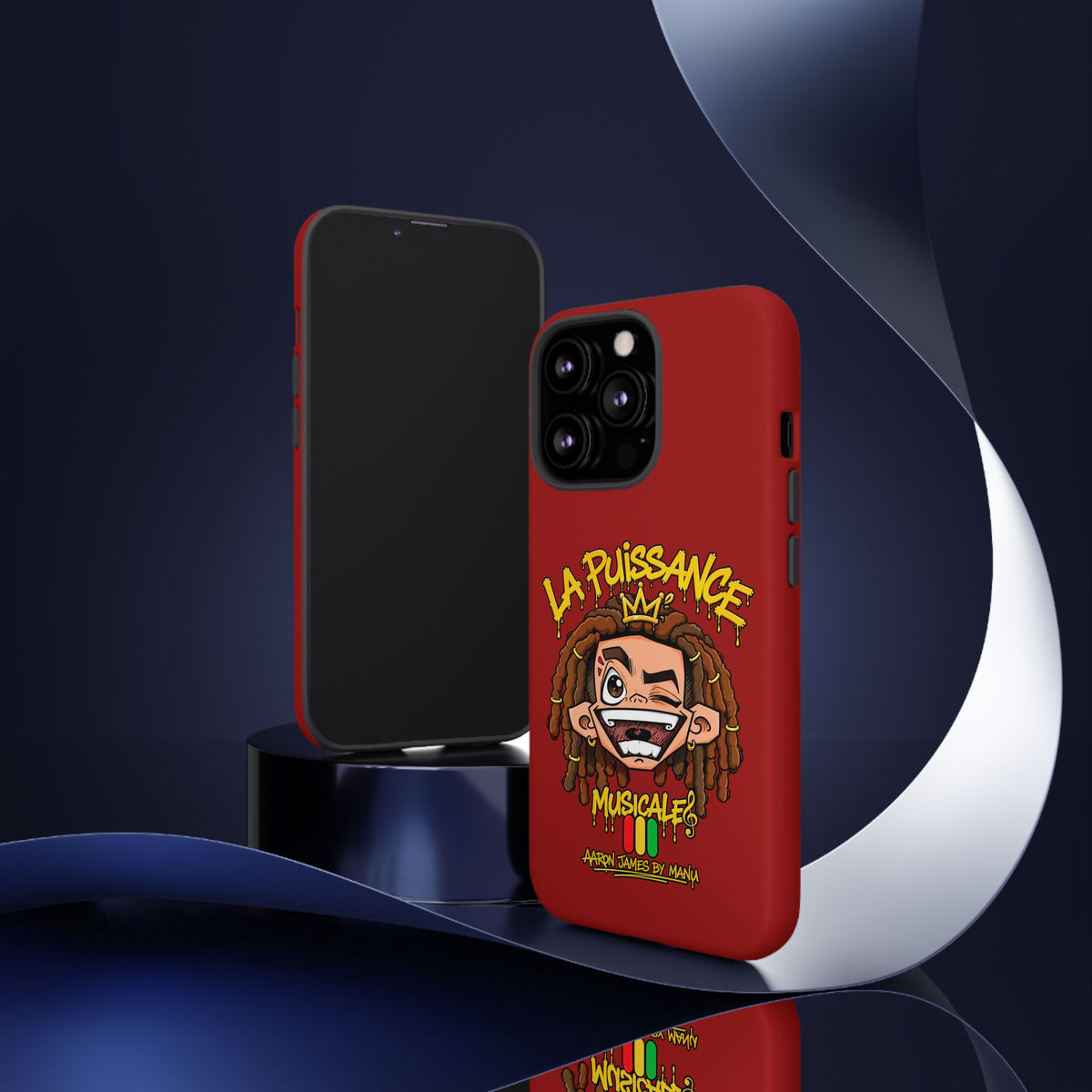 Coque Rasta King – Rouge | La Puissance Musicale