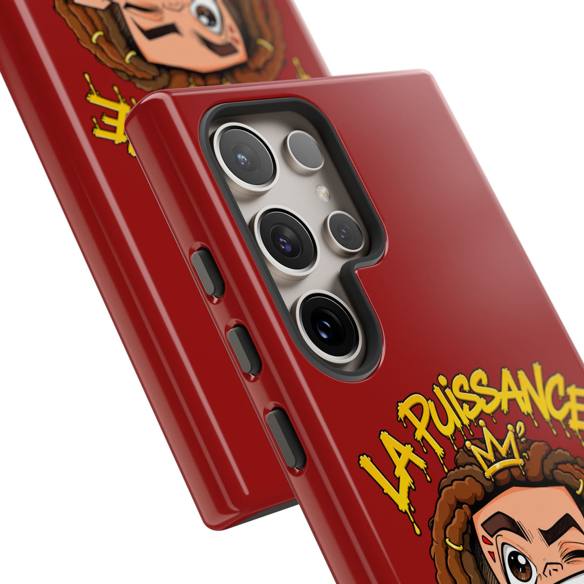 Coque Samsung Rasta King – Rouge | La Puissance Musicale