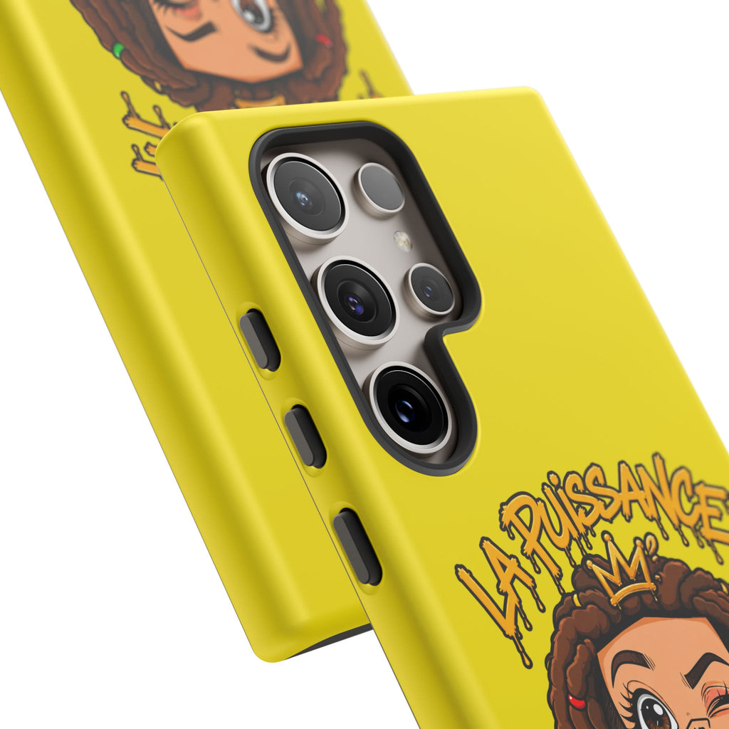 Coque Samsung Rasta Queen – Jaune | La Puissance Musicale