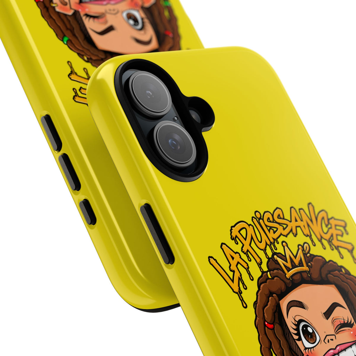 Coque Rasta Queen – Jaune | La Puissance Musicale