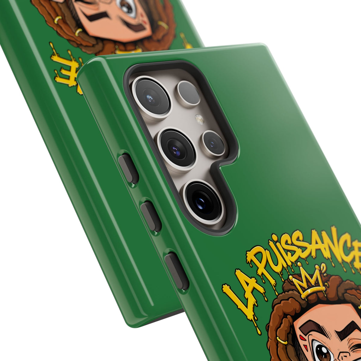 Coque Samsung Rasta King – Vert | La Puissance Musicale