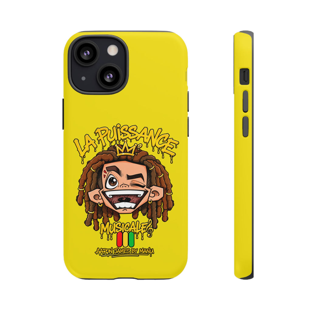 Coque Rasta King – Jaune | La Puissance Musicale