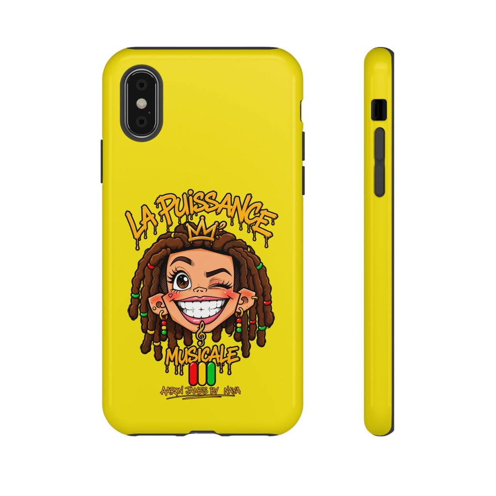 Coque Rasta Queen – Jaune | La Puissance Musicale