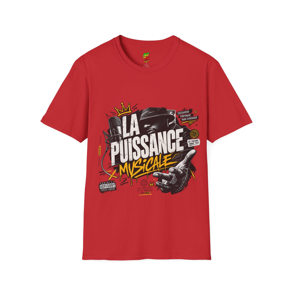 T-Shirt La Puissance Musicale Rap