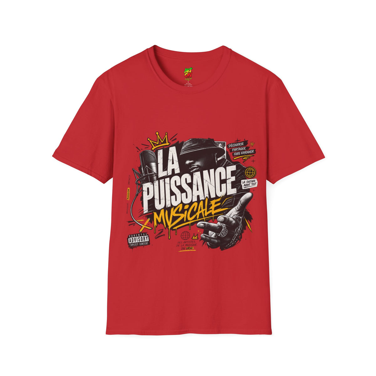 T-Shirt La Puissance Musicale Rap