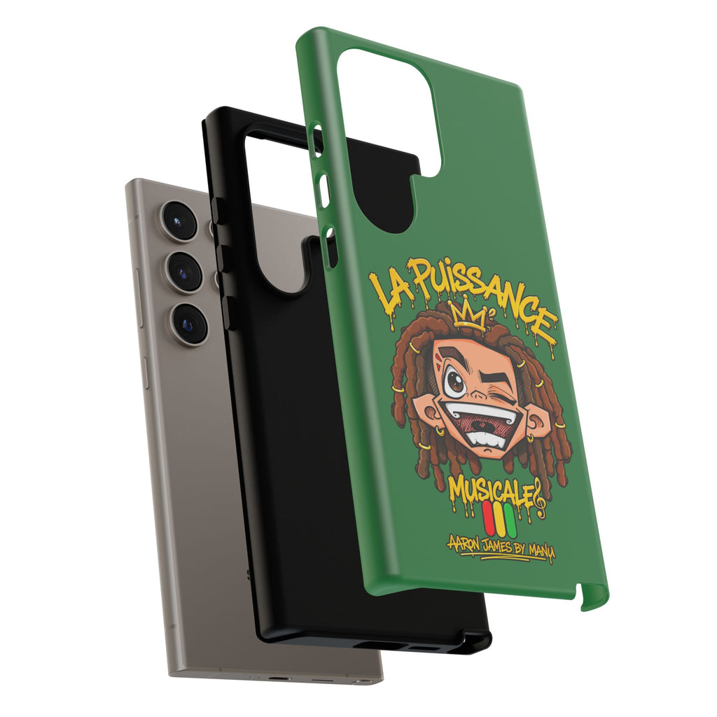 Coque Samsung Rasta King – Vert | La Puissance Musicale