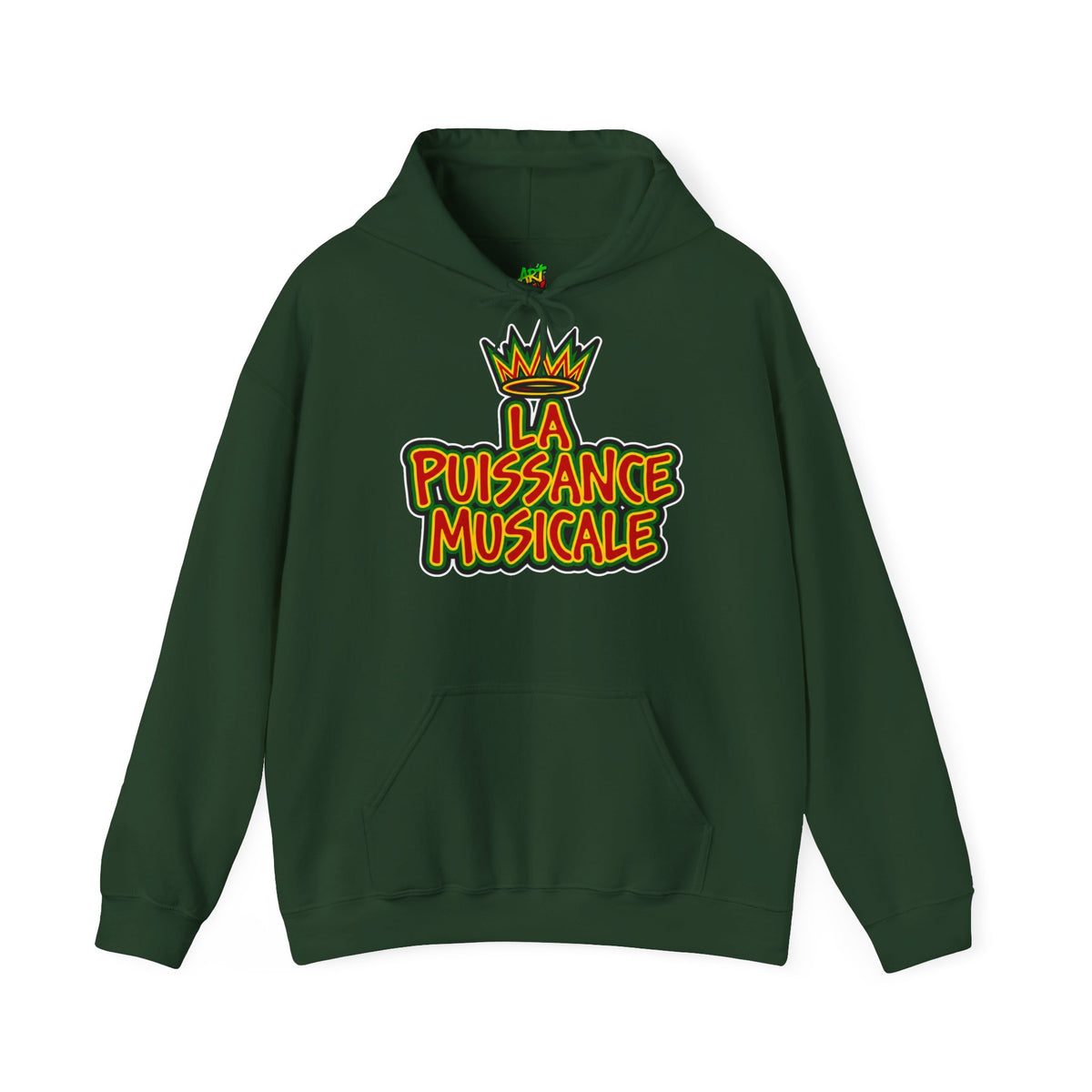 Hoodie La Puissance Musicale Retro