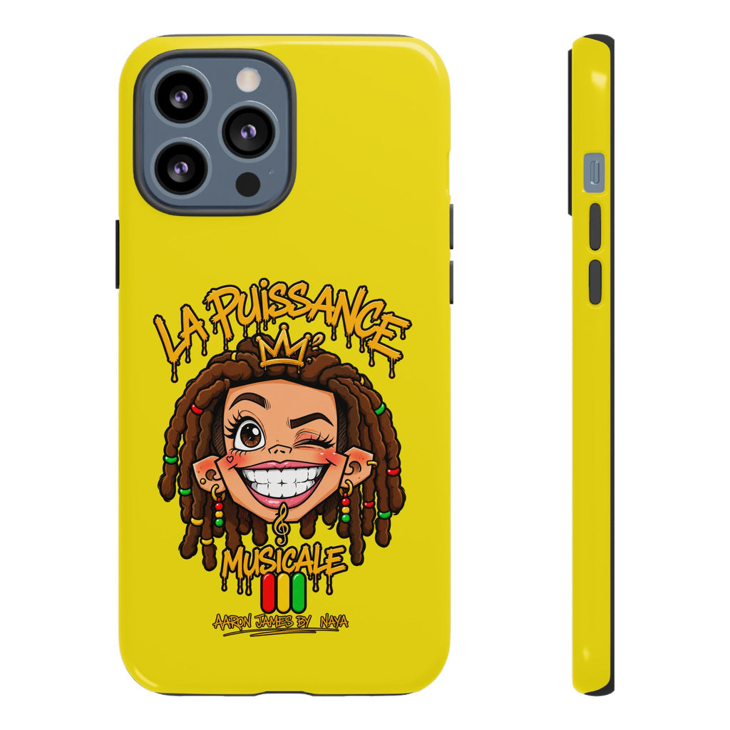 Coque Rasta Queen – Jaune | La Puissance Musicale