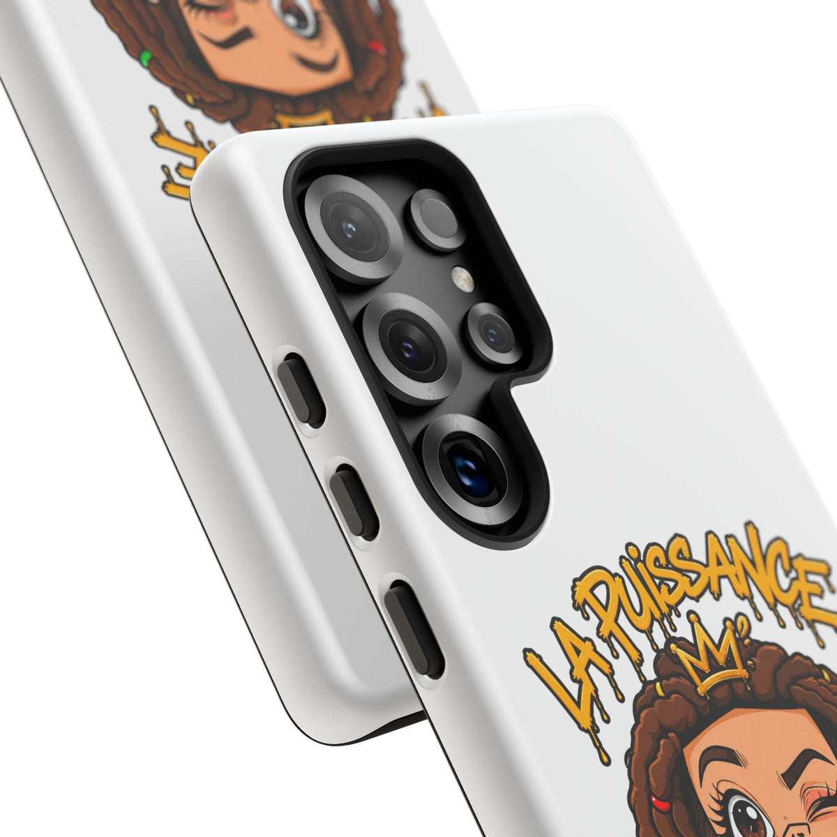 Coque Samsung Rasta Queen – Blanc | La Puissance Musicale