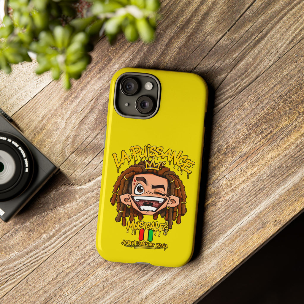 Coque Rasta King – Jaune | La Puissance Musicale