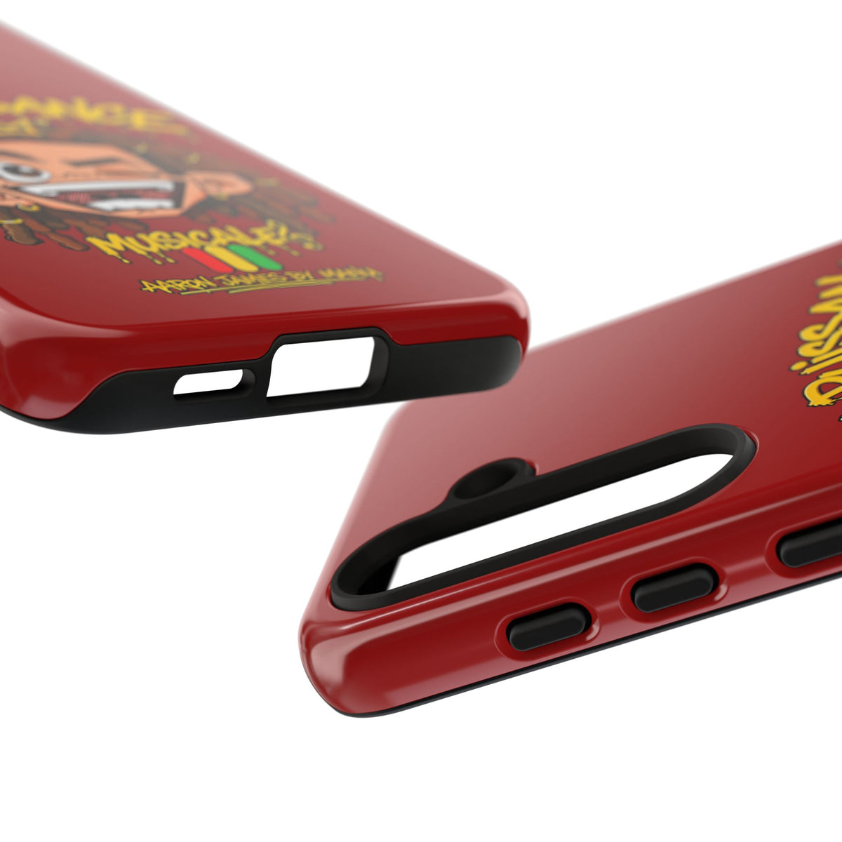 Coque Samsung Rasta King – Rouge | La Puissance Musicale